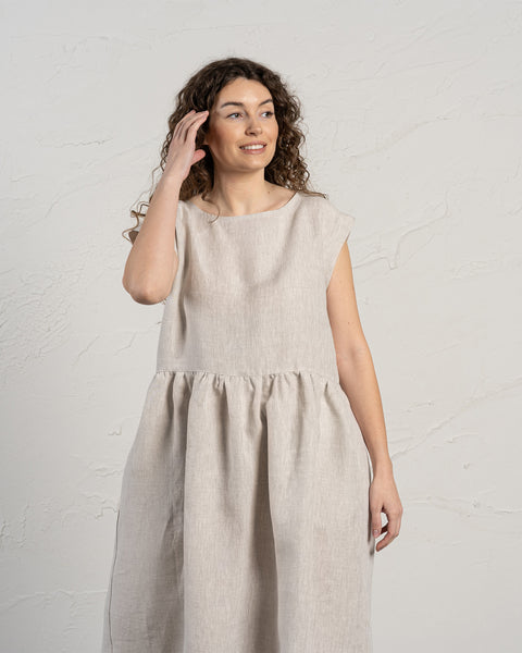 Smock Dress Cecilia Natural