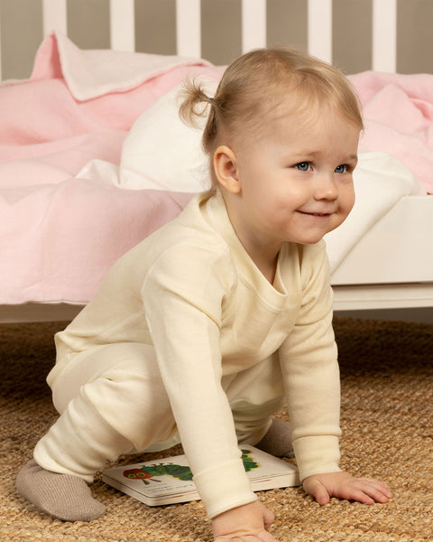 Baby's 160 Long Sleeve & Bottom 2-Piece