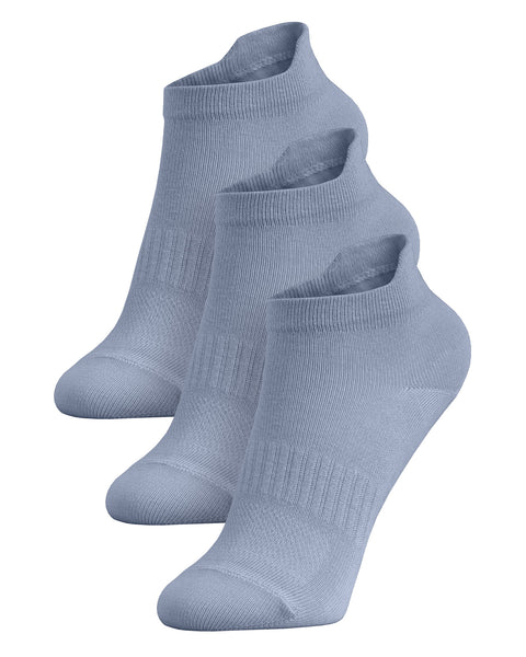 Kids' Cotton Ankle Socks 3-Pack