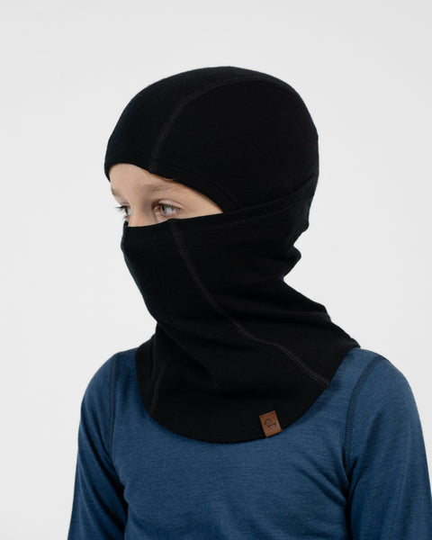 Kids' 100% Merino Multi-Way Face Cover Balaclava