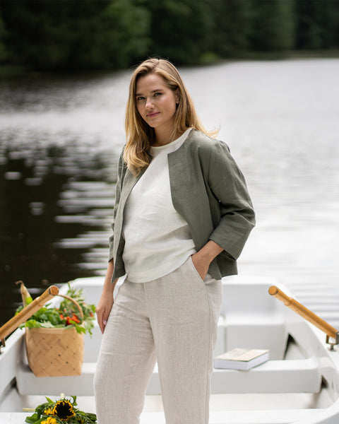 Linen Pants Dakota Natural