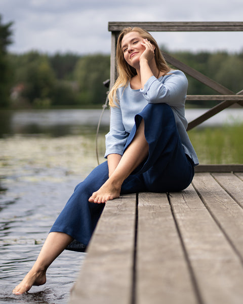 Linen Culottes Lana