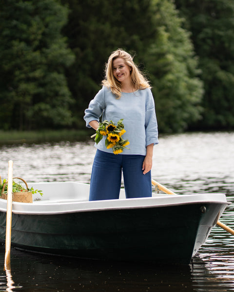 Linen Culottes Lana