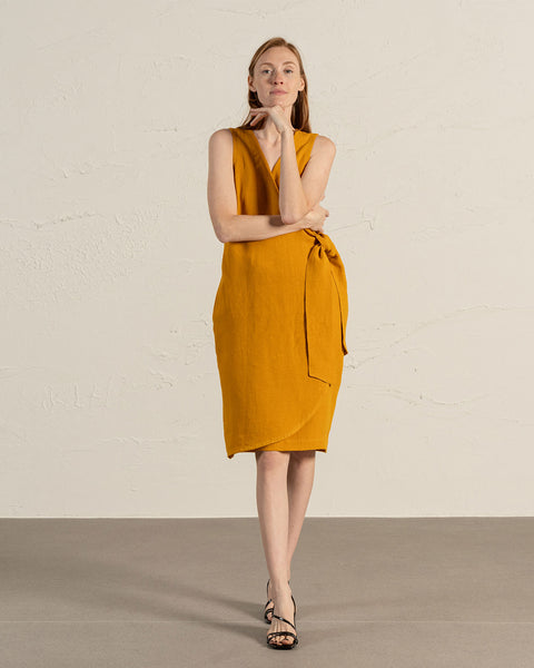 Dress with Side Ribbon Natalie