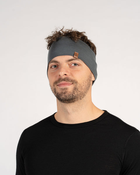 Men's Trekking Headband Perfect Gray