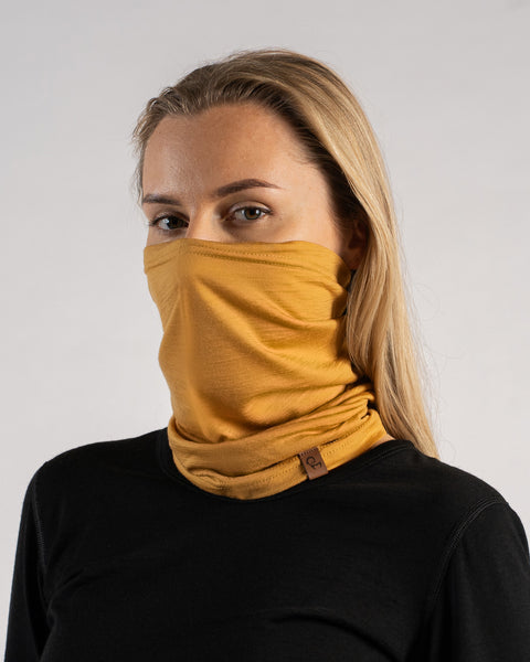Women's Merino Wool Long Neck Gaiter