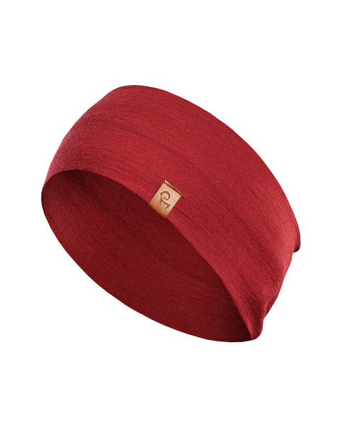 Men's Merino Headband Royal Cherry