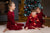 Kids-wearing-matching-Christmas-pajamas 
