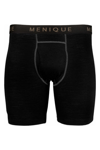 Men's Merino Boxer Briefs - S / Black