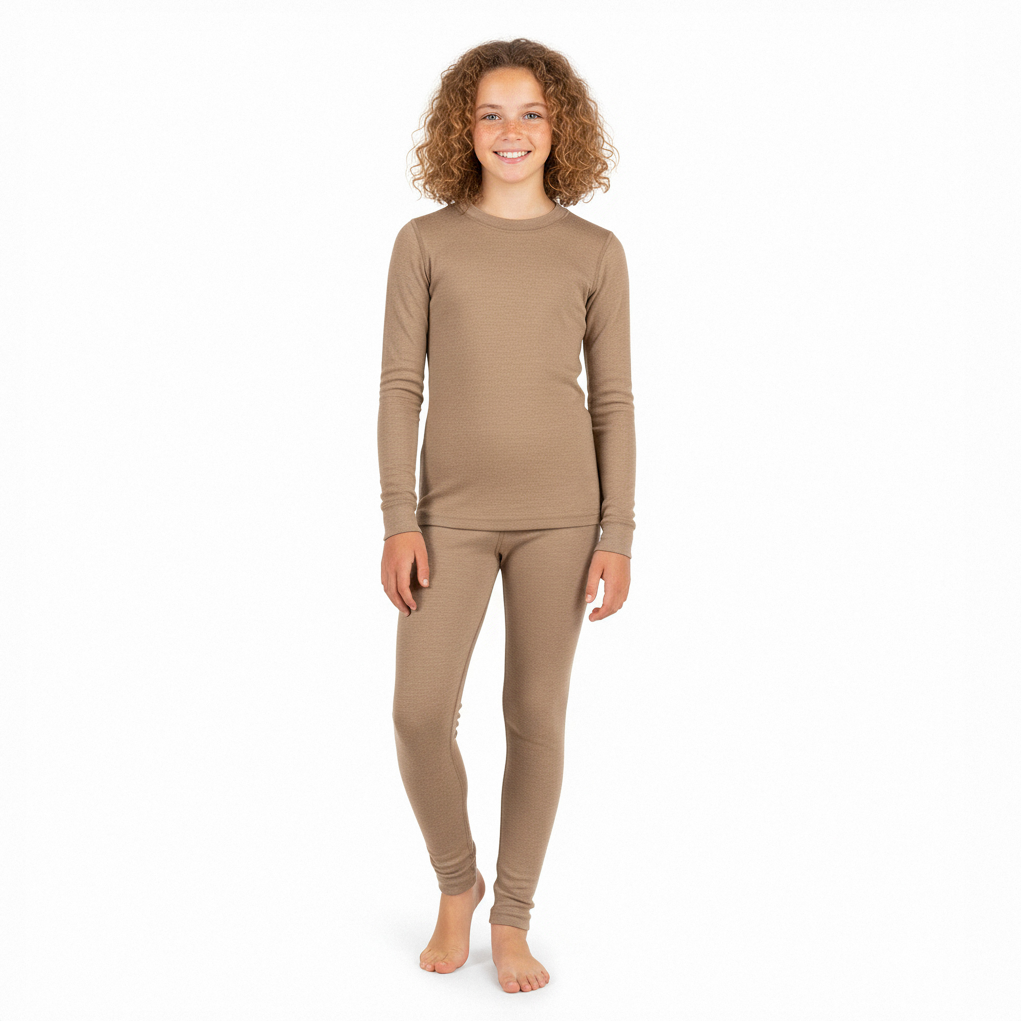 thumbnail image 2 of Special Magic 100% Merino Wool Base Layer Set For Kids - Thermal Long Johns & Shirt (Unisex) 2 of 4