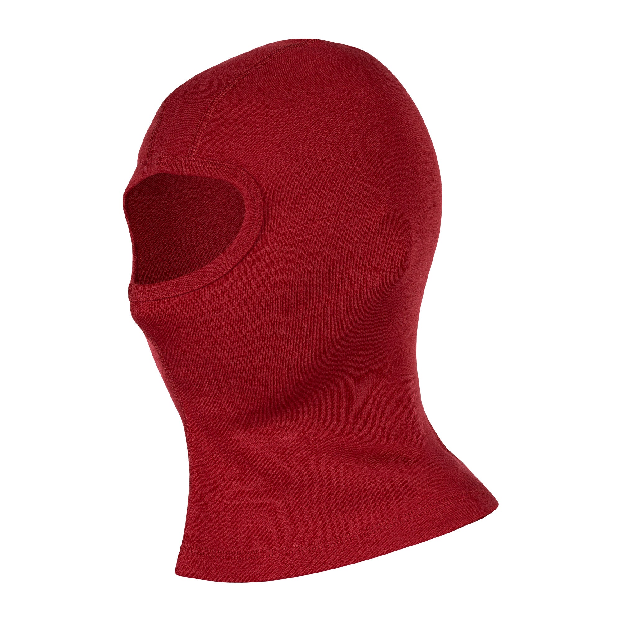 Kids' Balaclava Face Cover 250 Merino Royal Cherry Red