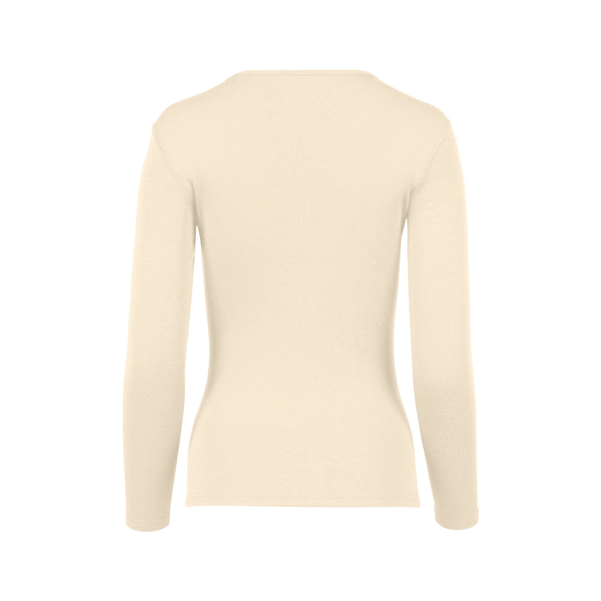 Merino 250 Natural Women's Long Sleeve Crew ❤ menique