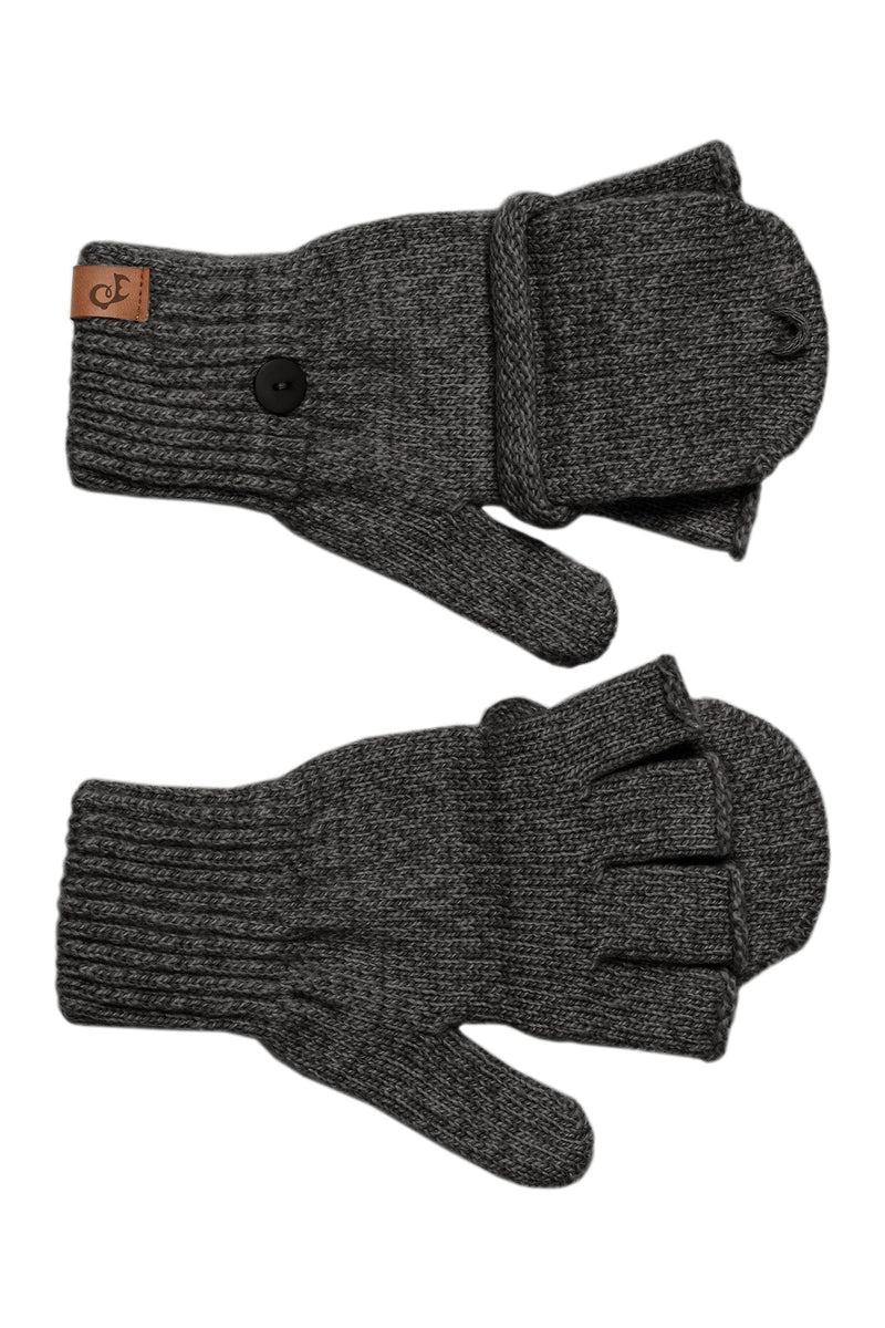 Knitted Gloves for Men 100% Merino Wool Hand Gloves Soft Winter Spring  Gloves Organic Knit Accessories Gifts for Men Dark Gray -  Canada