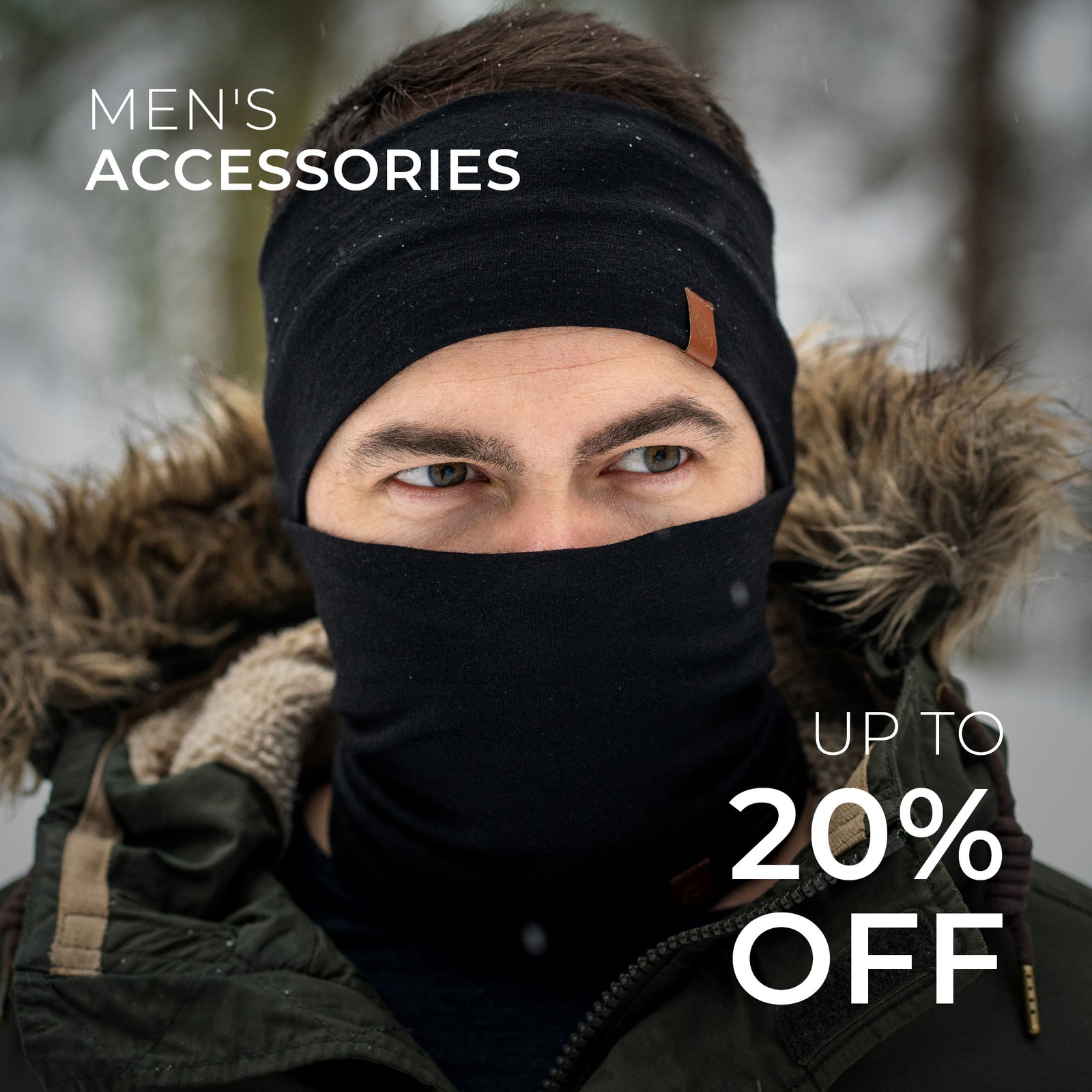 Men's Accessories up to 20%
