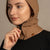 Women's Hood Zipper Balaclava Knitted Merino in caramel brown