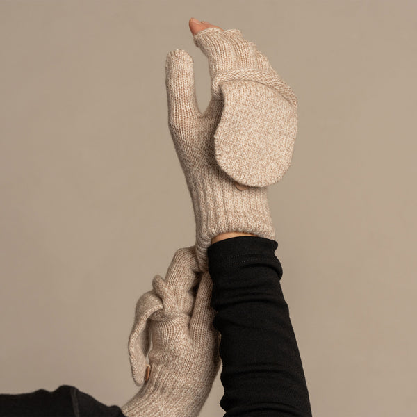 Gravity Threads Unisex Warm Half Finger Stretchy Knit Gloves : :  Clothing & Accessories