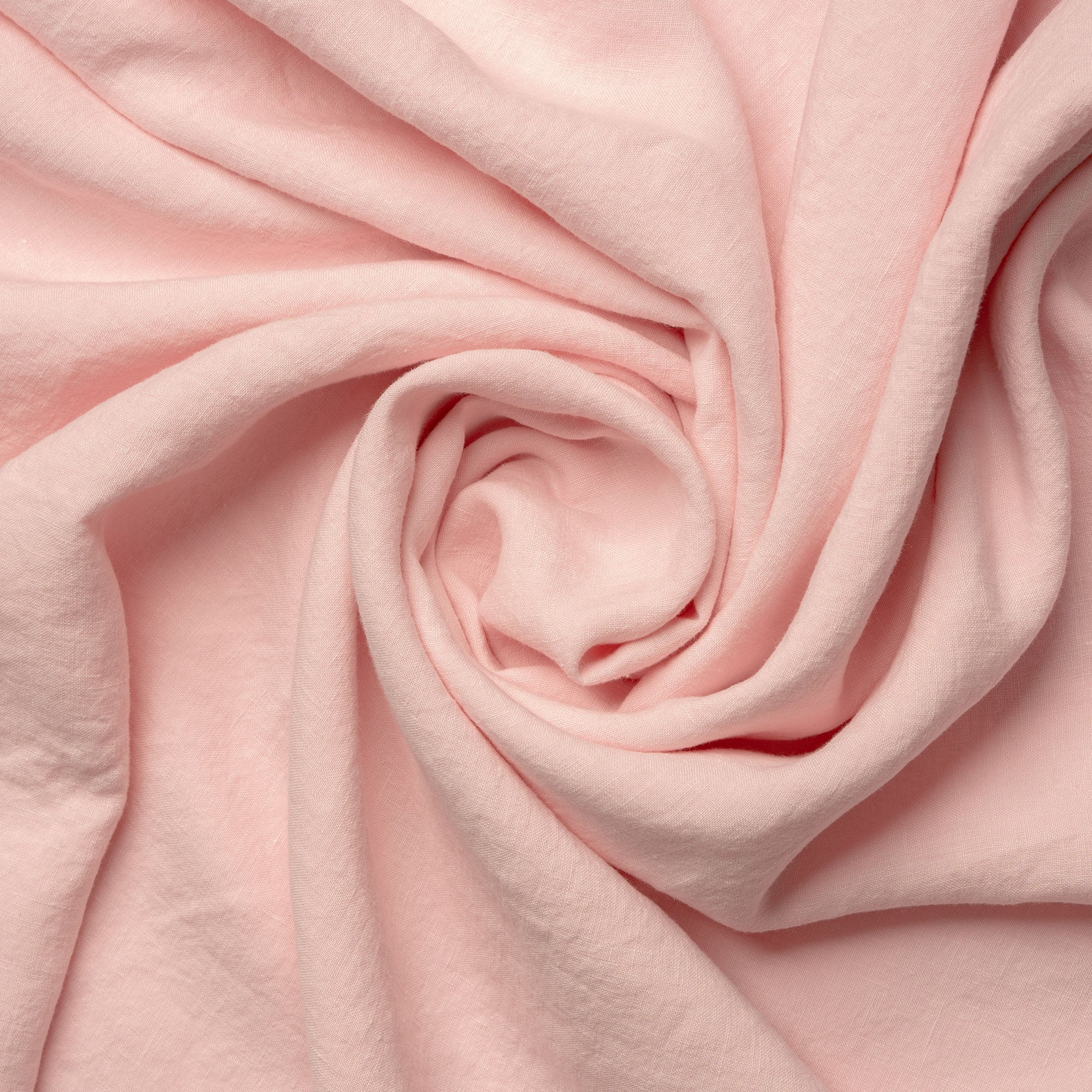 Linen Flat Sheet in dusty pink
