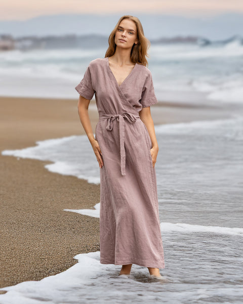Maxi Wrap Dress Eleanor