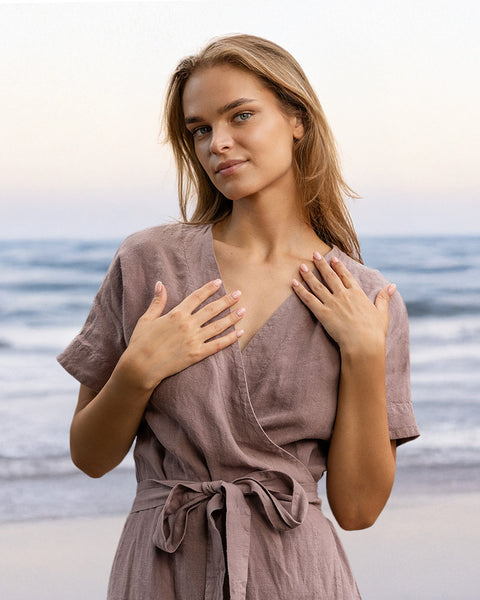 Maxi Wrap Dress Eleanor