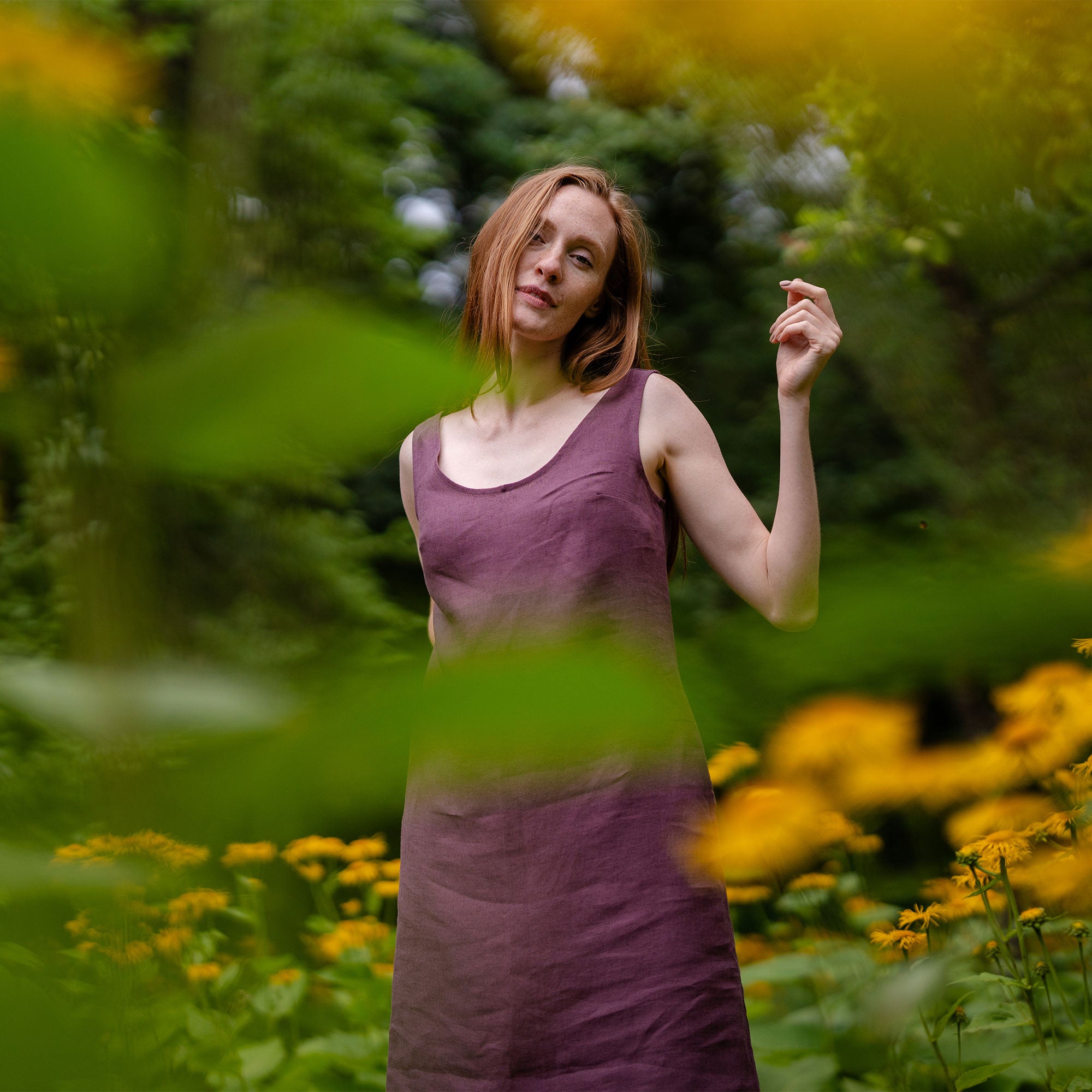 Linen Dress July