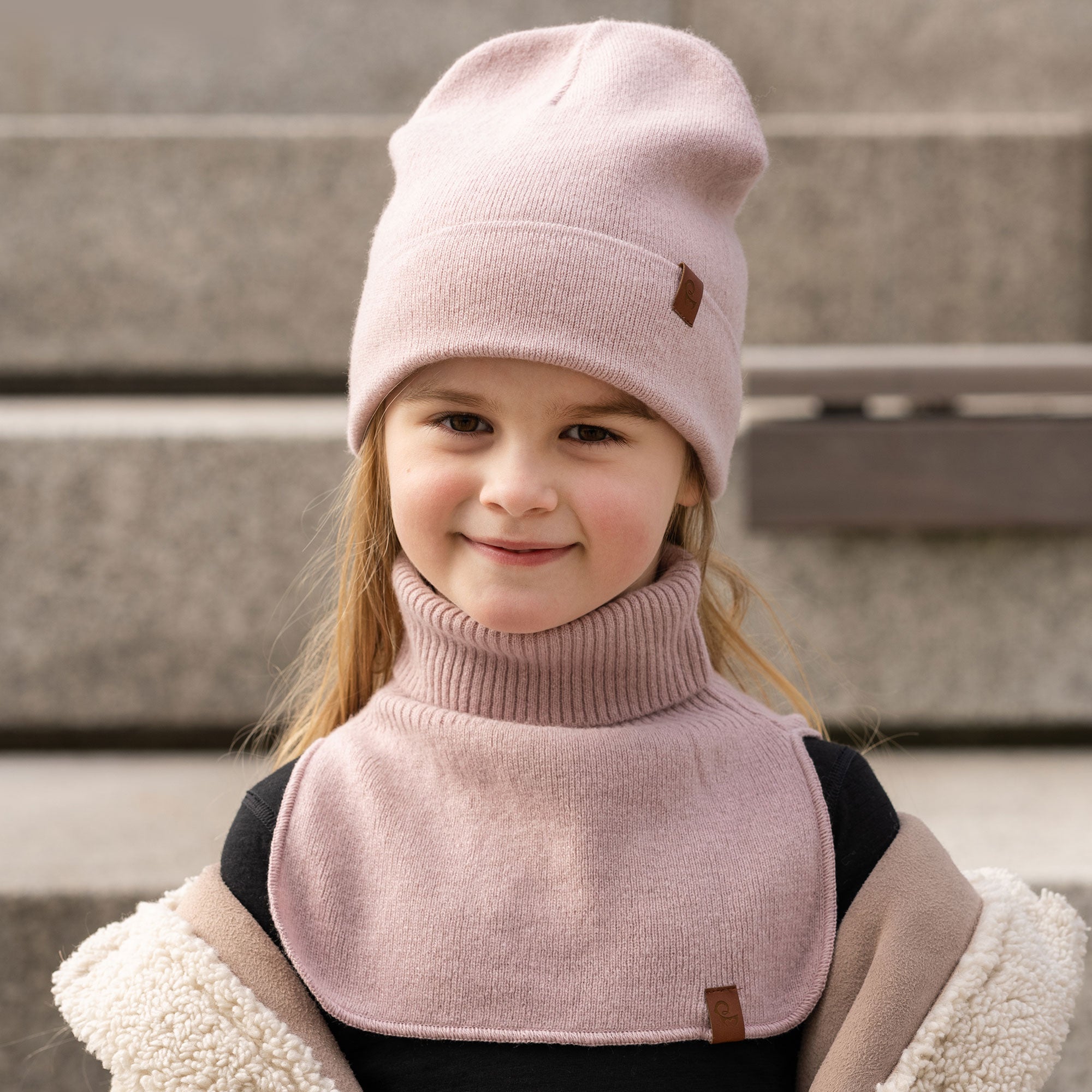 Merino Wool Kids' Mock Dickie ❤️ menique - MENIQUE