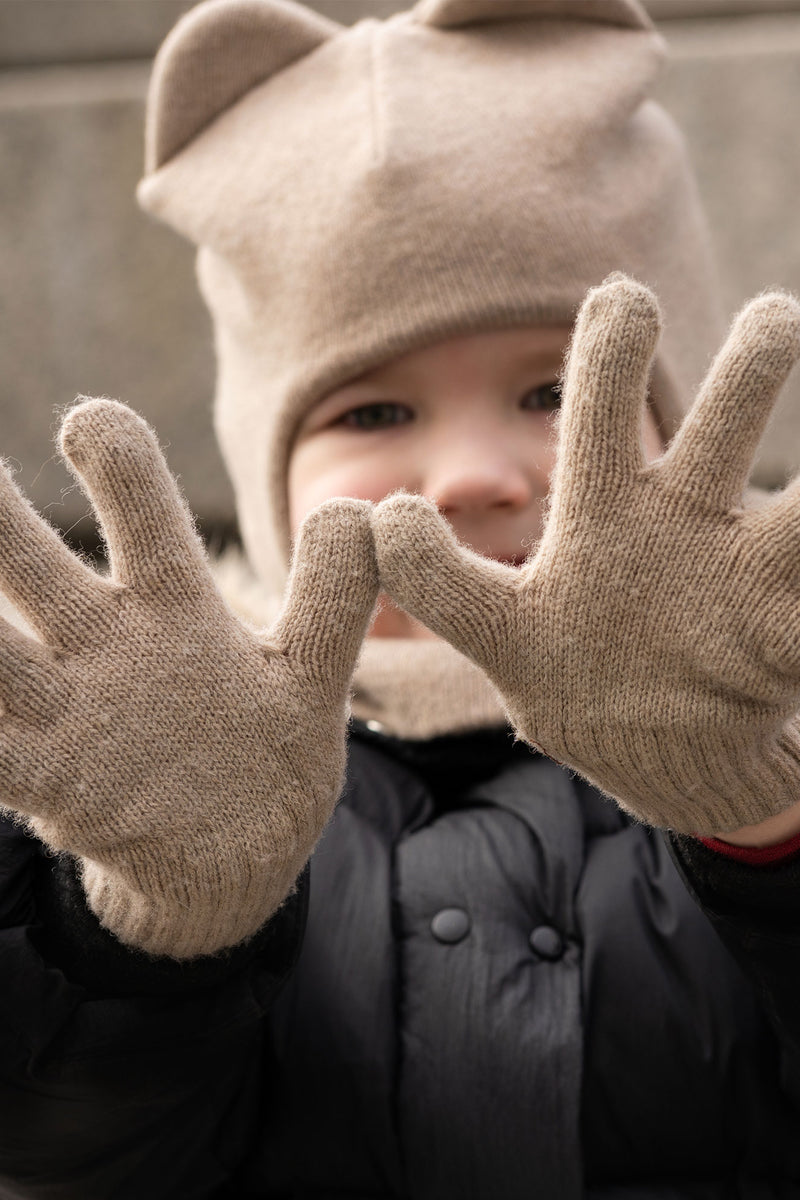 Kid's Merino Mittens & Finger Gloves ❤️ menique