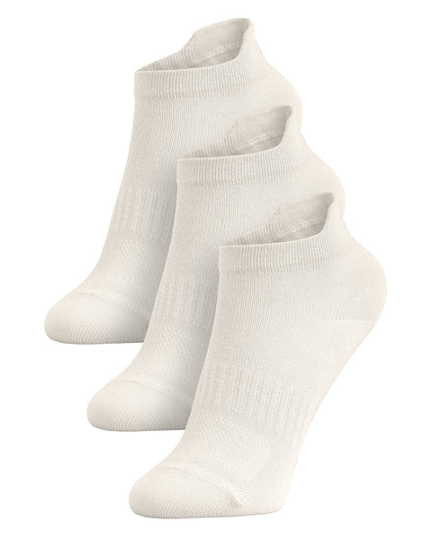 Kids' Cotton Ankle Socks 3-Pack