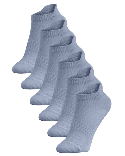 Kids' Cotton Ankle Socks 6-Pack