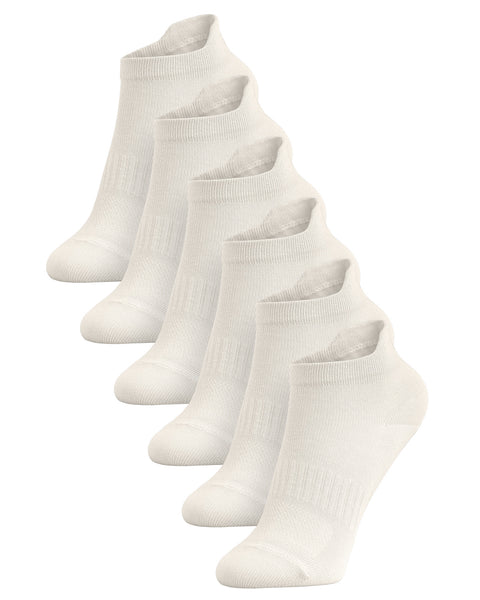 Kids' Cotton Ankle Socks 6-Pack