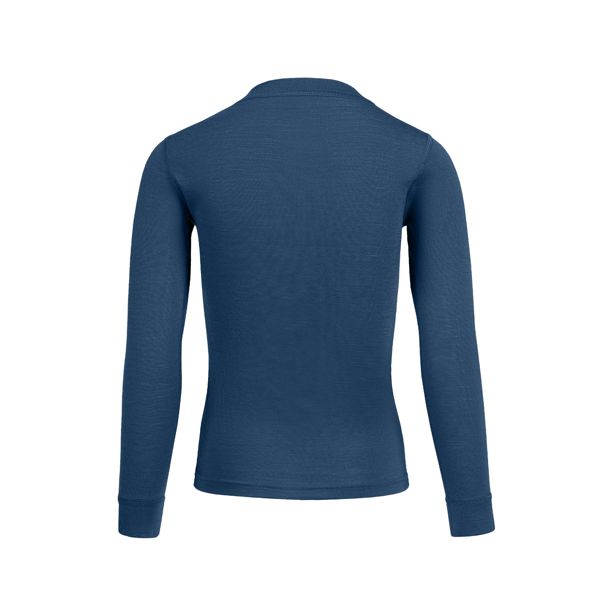Kids' Merino 160 Long Sleeve Crew Light Blue | menique