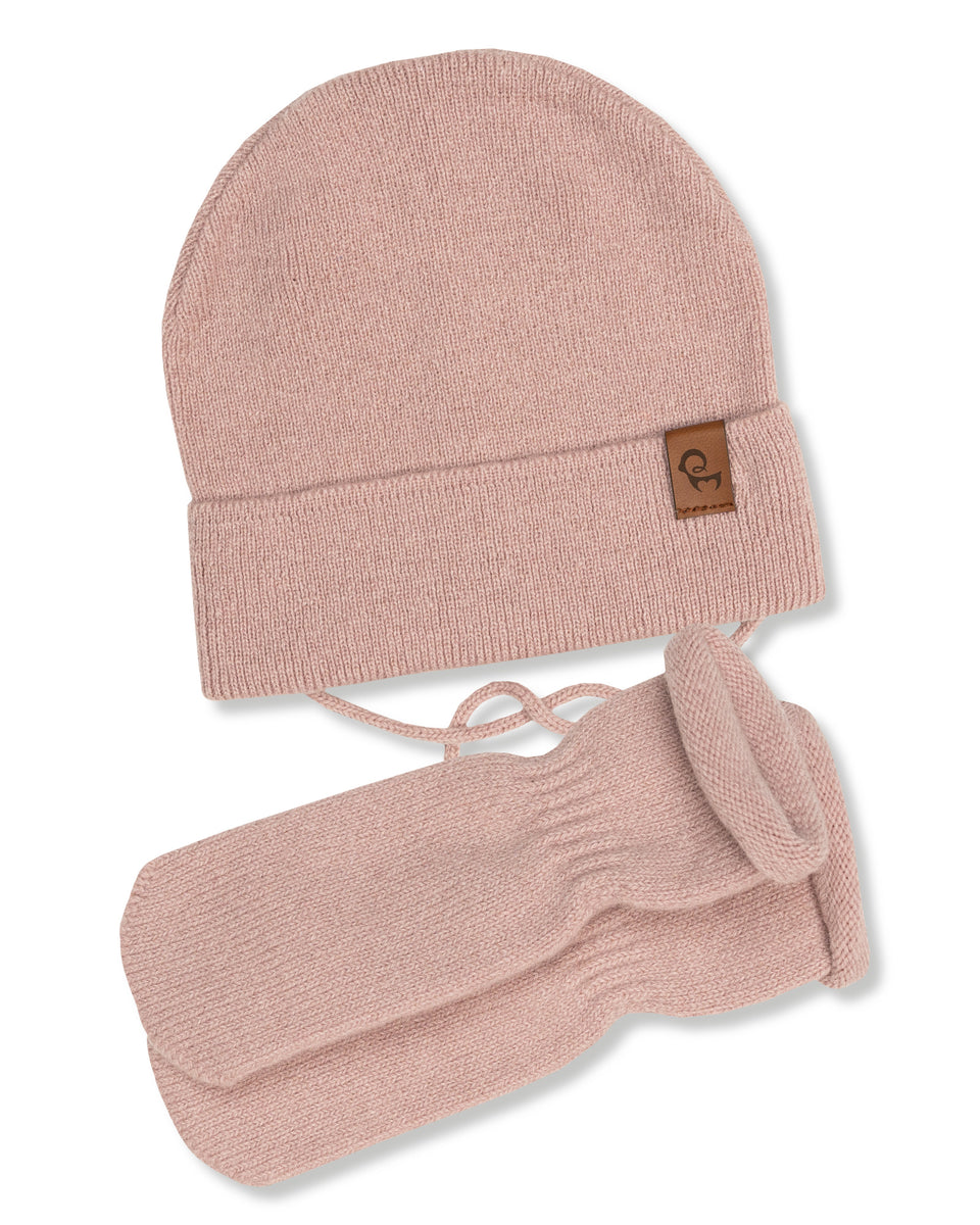 Kids' Warm Accessories Set: Beanie Socks ❤️ menique