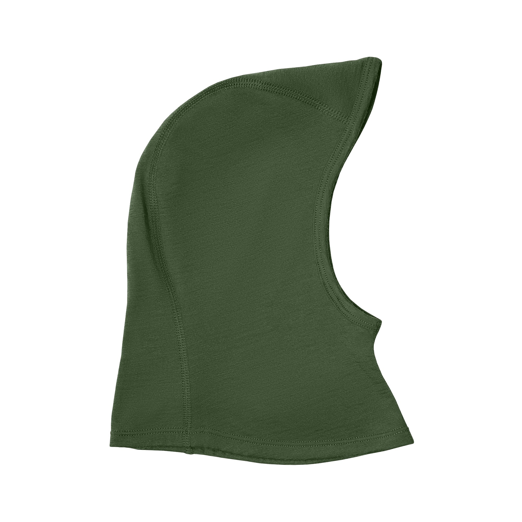 Kids' 160 Merino Balaclava Dark Green