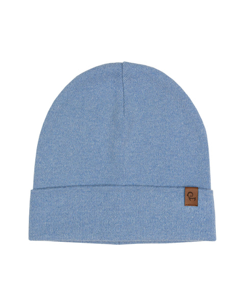 Kids&#39; Beanie Knitted Merino &amp; Cashmere light blue