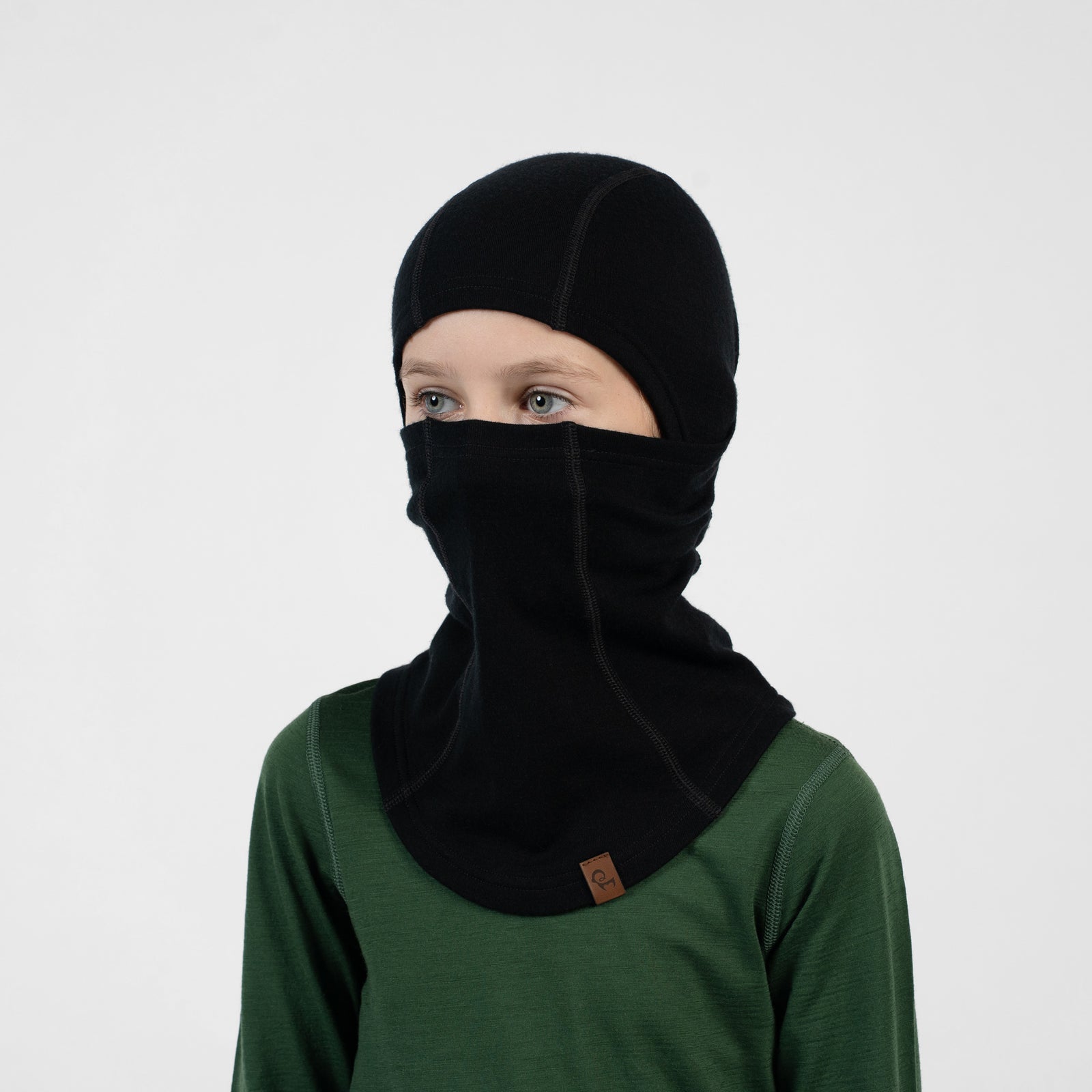 Kids' 100% Merino Multi-Way Face Cover Balaclava