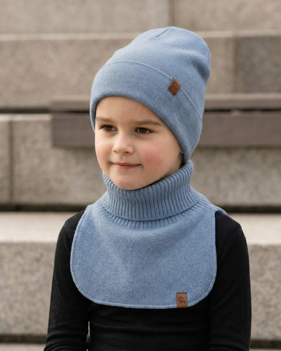 Merino Wool Kids' Mock Dickie ❤️ menique - MENIQUE Merino Wool Kids' Mock Dickie ❤️ menique - MENIQUE