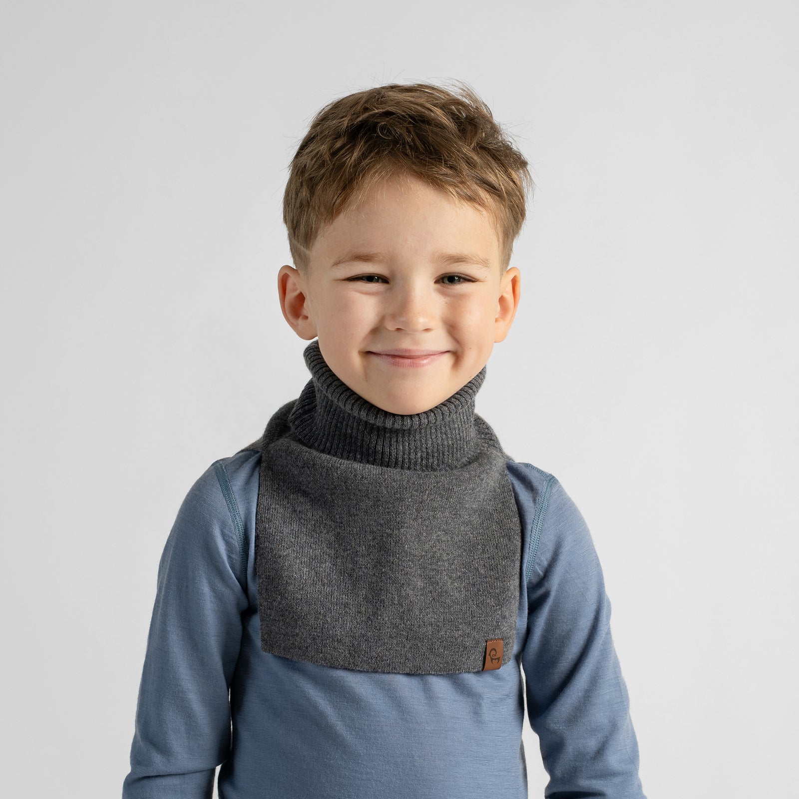 Kids' Knit Dickie Neck Warmer Cashmere Blend