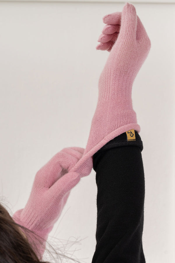 Kids' Knit Gloves Cotton