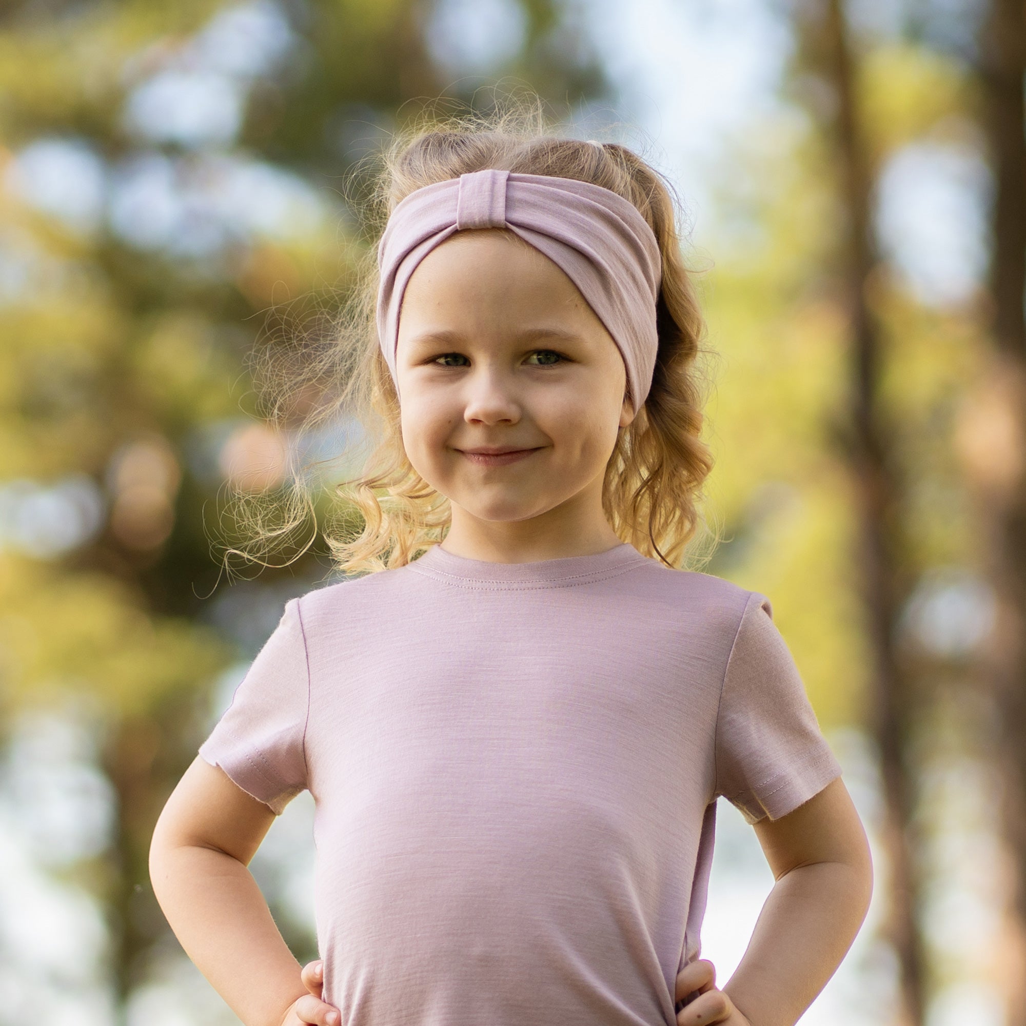 Kids' 160 Merino Ribbon Headband ❤️ menique - MENIQUE