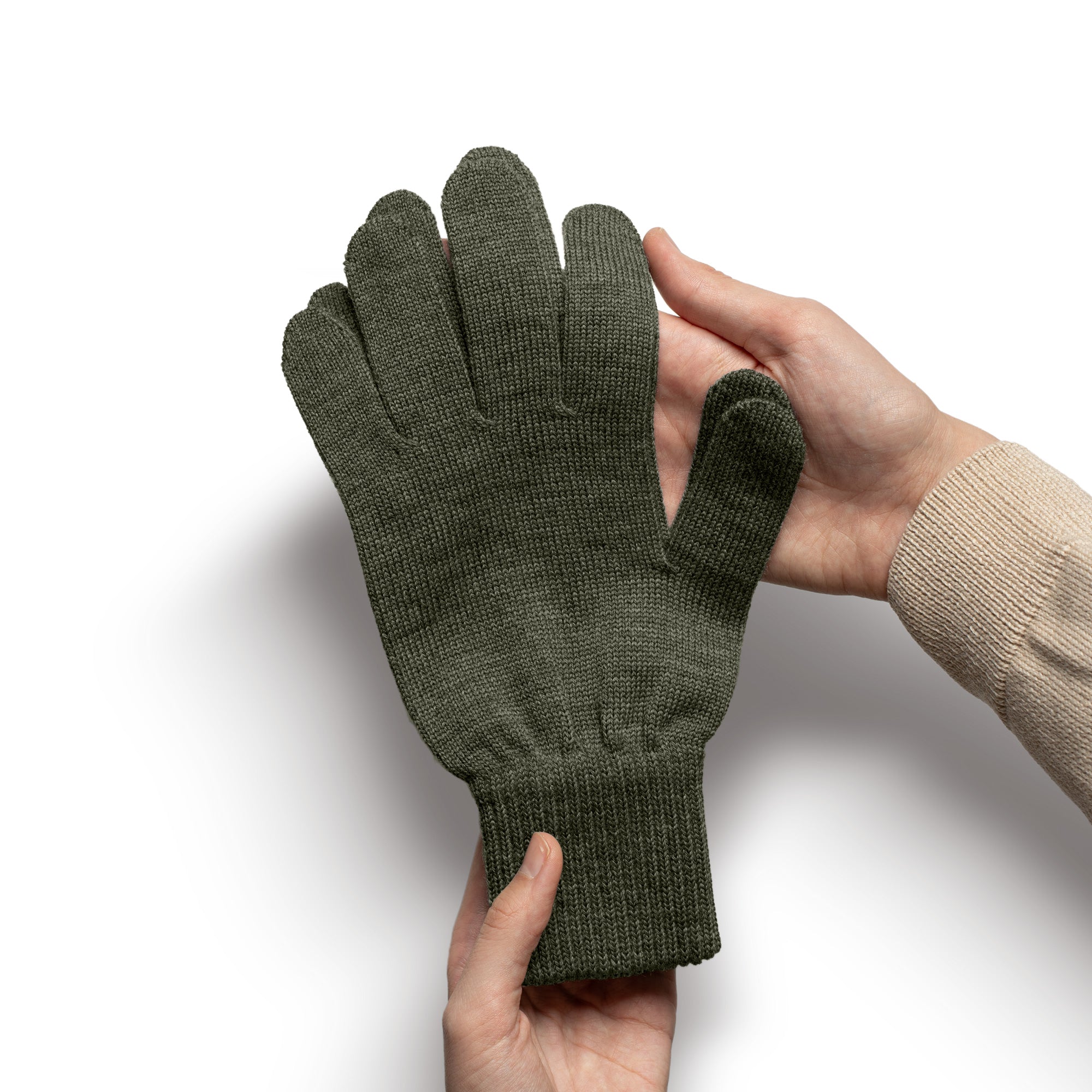 Merino Wool Knit Gloves for Men ❤️ menique - MENIQUE
