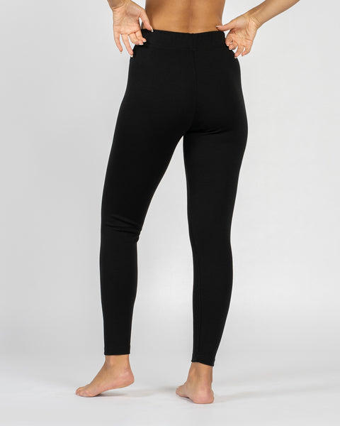 Women&#39;s 250 Long Sleeve &amp; Leggings 2-Piece Black