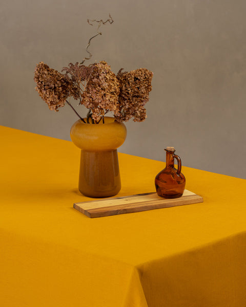 Holiday Linen Tablecloth