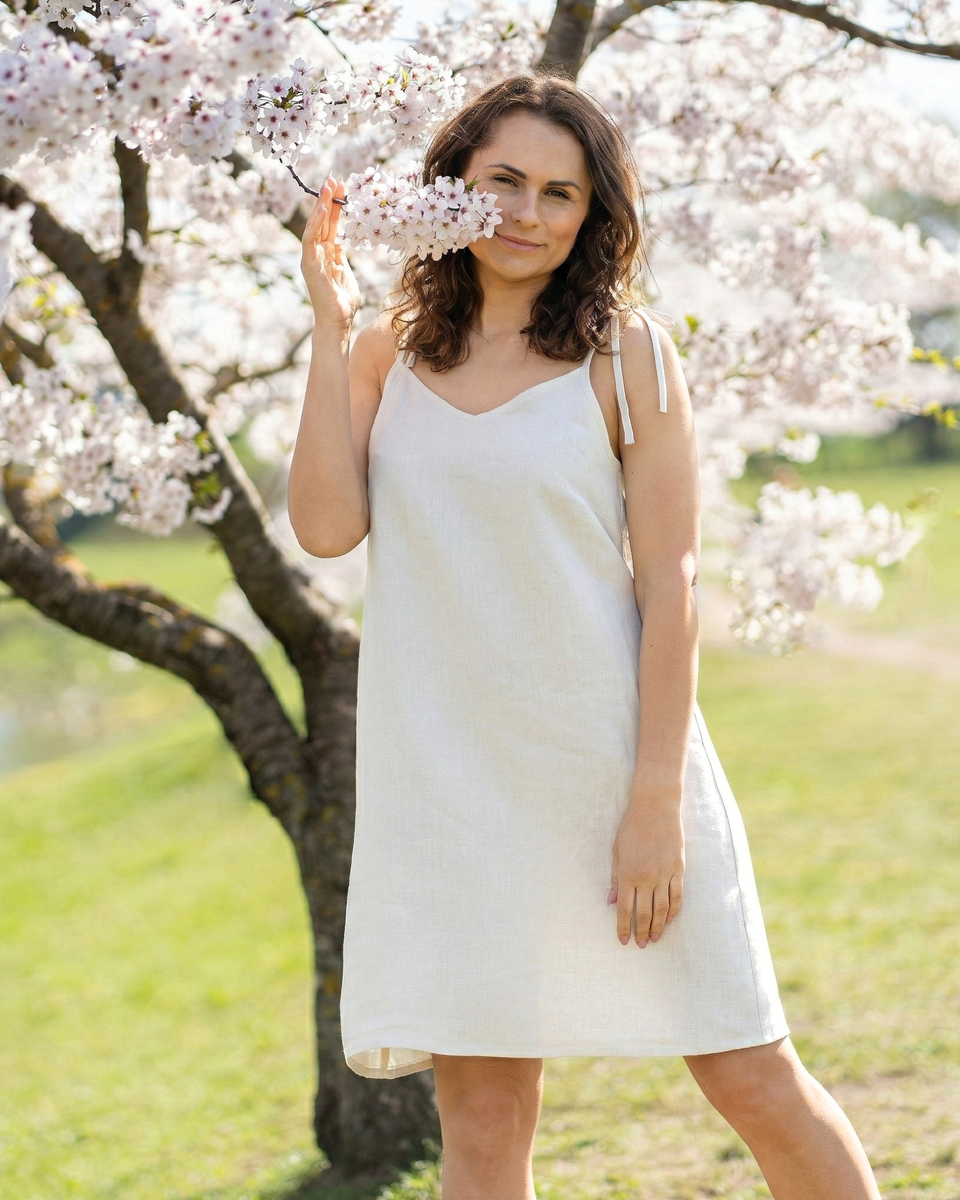 Slip Dress Liv Pure White L / Pure White Slip Dress Liv Pure White L / Pure White