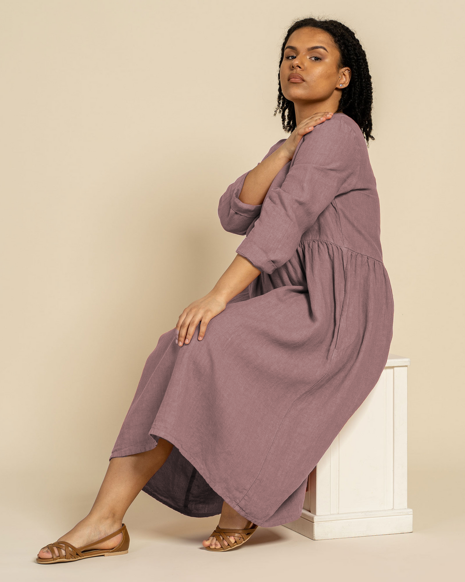 100% Linen Smock Dress Lucy Mint Green ❤️ menique - MENIQUE 100% Linen Smock Dress Lucy Mint Green ❤️ menique - MENIQUE