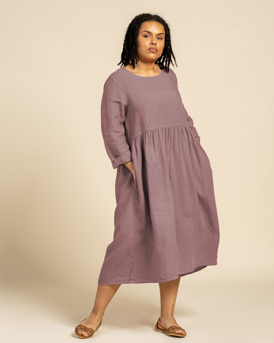 100% Linen Smock Dress Lucy Mint Green ❤️ menique - MENIQUE 100% Linen Smock Dress Lucy Mint Green ❤️ menique - MENIQUE