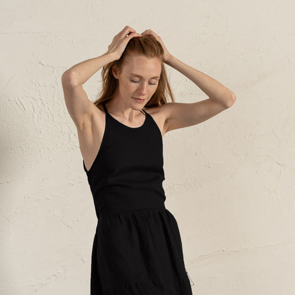 strappy back dress casual Palma Low Back Strappy Maxi Dress Baby Blue
