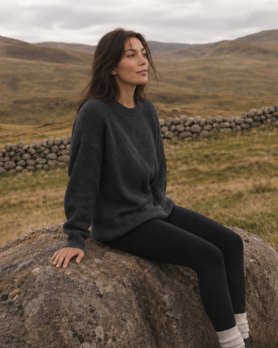 Relaxed Cashmere Sweater NOA ❤️ menique - MENIQUE Relaxed Cashmere Sweater NOA ❤️ menique - MENIQUE