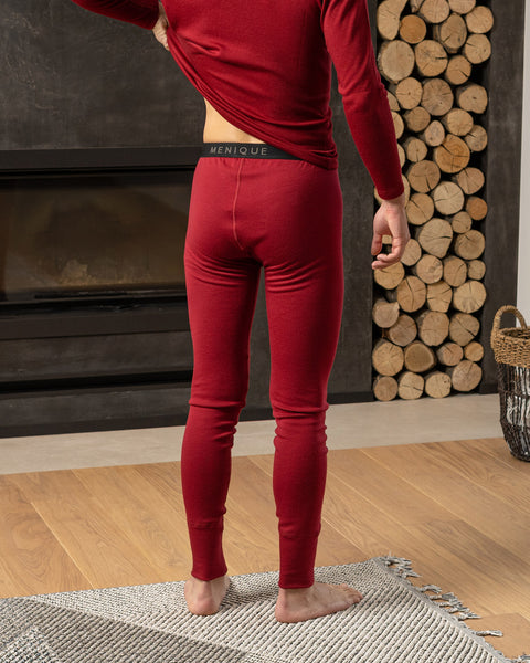 Men&#39;s 250 Merino Rub Pants Royal Cherry