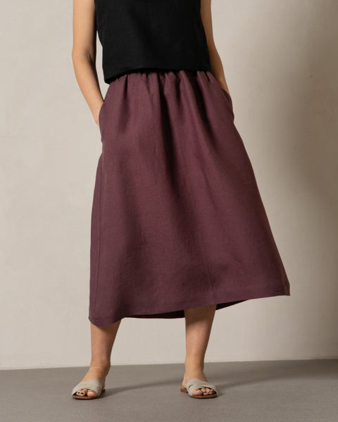 Maxi Skirt Sophia Shadow Purple