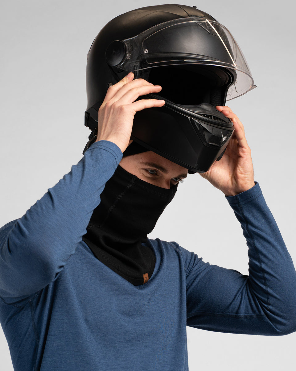balaclava motorcycle helmet Men's 100% Merino Wool Face Cover Balaclava ❤️ menique
