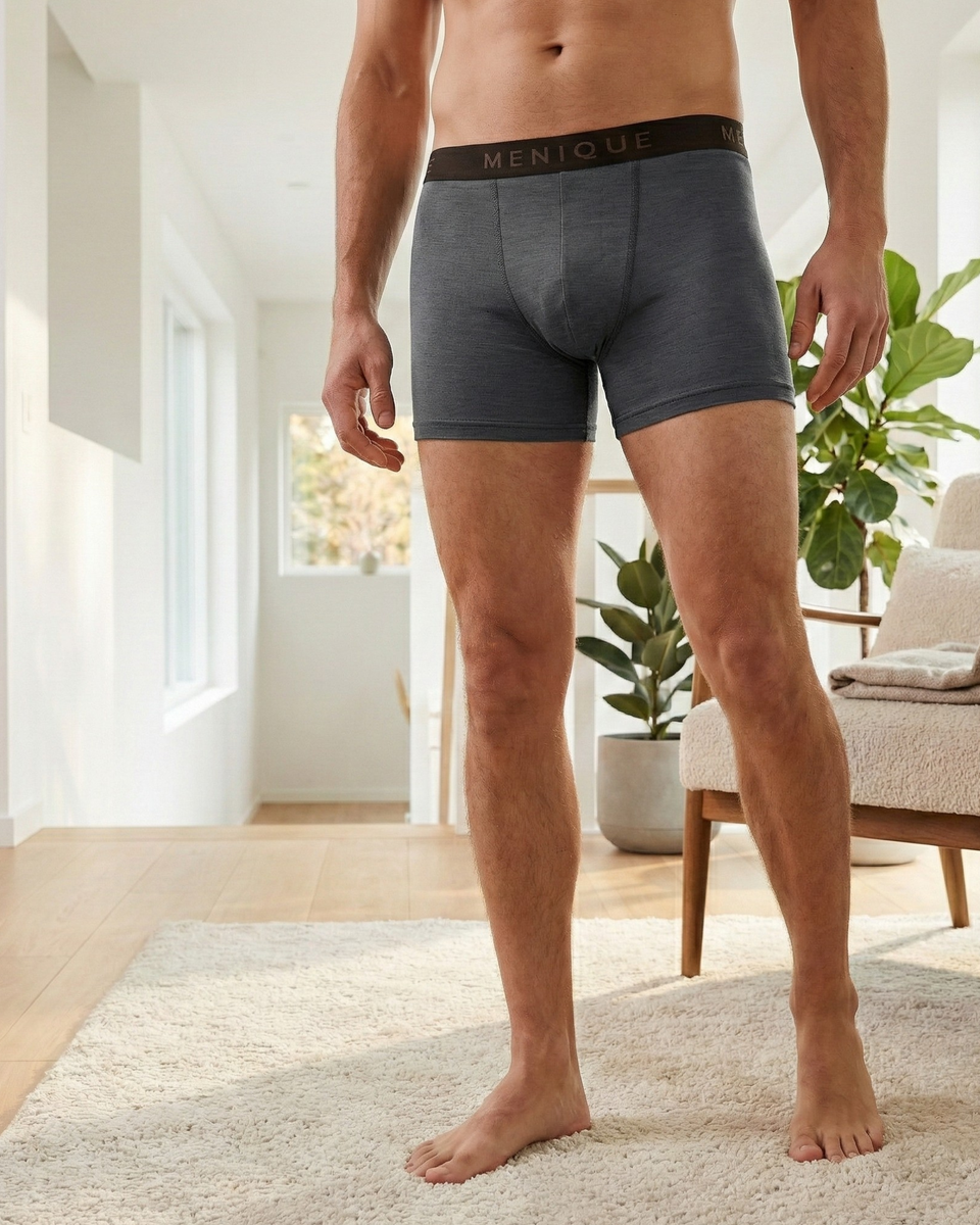 DANISH ENDURANCE Merinowol Boxers, Geurbestendige, Zweetafvoerende Onderbroek, Met of Zonder Gulp, 1 of 2 Pack, Zwart, XXL DANISH ENDURANCE Merinowol Boxers, Geurbestendige, Zweetafvoerende Onderbroek, Met of Zonder Gulp, 1 of 2 Pack, Zwart, XXL